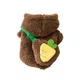 Свитер для собак и кошек Тедди Lesko 2011SXSL5932 Brown S с капюшоном утепленный - изображение 1