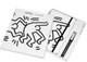 Подарочный набор Moleskine Keith Haring Записная книга 13 х 21 см 240 страниц в линейку Белая + Ручка-ролер Plus 0.7 мм Чёрная (8055002855907) - изображение 6