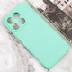 Чехол Fiji Style для Honor X8a силикон бампер с защитой блока камер бирюзовый - изображение 2