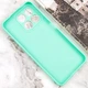 Чехол Fiji Style для Honor X8a силикон бампер с защитой блока камер бирюзовый - изображение 3
