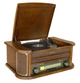 Виниловый проигрыватель SoundMaster NR560 Nostalgic Stereo MP3/FM/CD/Bluetooth/USB (4005425005780) - изображение 2