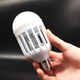 Лампа приманка для комах 9 Вт / Світлодіодна лампочка знищувач комарів Zapp Light (L) - изображение 8