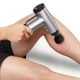 Масажер Fascial Gun KH-320 Gray акумуляторний ручний ударний м'язовий 4 насадки - зображення 11