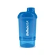 Шейкер для спортивного питания BioTech Shaker Wave Mini + 2 in 1 (300 ml) Schocking Blue - изображение 1