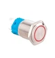 Кнопка 22мм поворотна, 9-24В, червоний LED, 5pin, 22K-P11D Без бренду - зображення 1