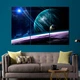 Картина на холсте Вид на космические планеты 128x81 см (V208-3_L) - изображение 1