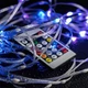 Smart LED гірлянда RGB Роса 5м Bluetooth розумна музична З керуванням телефоном кольорова світлодіодна від USB з мікрофоном UKC SF-39 - зображення 9