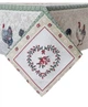 Гобеленовая скатерть на стол ПРОВАНС Курочки, 95x100cм 025987 - изображение 2