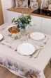 Гобеленовая скатерть на стол ПРОВАНС Provence, 135х220см 039116 - изображение 10