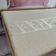 Махровая бамбуковая простынь Belizza Gold, Кремовий, Евро, 200x220 см - изображение 3