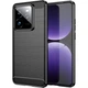 Силіконовий (TPU) чохол UniCase Carbon для Realme GT 7 Pro - Black - зображення 1