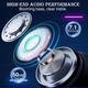 Гарнiтура Aula S505 RGB Transparent Gaming Headset Black (6948391235479) - зображення 6