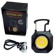 Ліхтар LED акумуляторний LL-201-COB white/yellow/red Li-Ion акумулятор Чорний - зображення 3