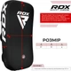 Пади для тайського боксу RDX T1 Curved Thai Kick Pad вигнуті з шкіри Maya Hide та піною Supremo-Shock Foam білі(PP_384B74E1B189) - зображення 10