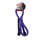 Скакалка LiveUp JUMP ROPE 275 см Black/Purple - изображение 3
