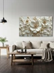 Картина на холсте МАКО "Ажурные цветы" 60x100 см MK10636 - изображение 4