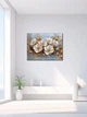 Картина на холсте МАKO "Очарование белых цветов" 50x70 см MK10635_5070 - изображение 5