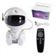 Лазерный ночник-проектор звездного неба Astronaut 3(малый,белая звездочка) Projector Lamp c Пультом высотой 12,5 см White - изображение 12