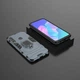 Чехол Iron Ring для Huawei P40 Lite E бампер противоударный с подставкой Dark-Blue - изображение 4