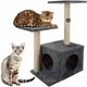 Когтеточка для кошек Purlov Кошачье дерево 4 этажа с домиком 71 x 44 x 34 см (21712) - изображение 1