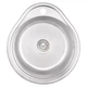 Кухонна мийка WEZER 4843(08) Decor 480x430x180 мм + сифон - изображение 1