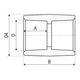 Муфта PP-r ITAL 32 x 32 мм - изображение 2