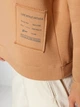 Худи оверсайз женское Trendyol TWOAW23SW00430 S Beige (8683047454153) - изображение 5