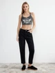 Джинсы Mom's женские Trendyol TWOAW24JE00076 44 Черные (8683049485148) - изображение 3