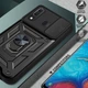 Протиударний броньований чохол із захистом камери для Samsung Galaxy A20 та A30 (A205 та A305) Armor Case Keysion black - зображення 8