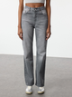 Джинсы Regular Fit женские Trendyol TWOAW24JE00089 42 Grey (8683050635471) - изображение 1