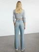 Джинси Regular Fit жіночі Trendyol TWOAW25JE00144 32 Light Blue (8683050398765) - зображення 2