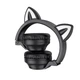 Наушники Borofone Cat ear BT headphones BO18 черные - изображение 5