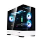Корпус Zalman P30 без БЖ, 1xUSB3.0, 1xUSBType-C, 3x120мм ARGB, VGA 420мм, LCS ready, TG Side Panel, mATX, чорний/білий (P30BW) - изображение 2