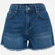 Джинсові шорти жіночі Trendyol TWOSS23SR00220 38 Dark Blue (8683048701935) - зображення 6