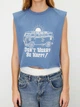 Топ жіночий Trendyol TWOSS23TS00122 XS Indigo (8683049432265) - зображення 5