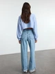 Джинсы Baggy женские Trendyol TWOSS25JE00001 32 Light Blue (8683050724021) - изображение 2