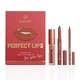 Подарунковий набір для губ з 3 засобів Perfect Lips 3-product set Bogenia BG150 №005 - зображення 1