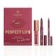Подарунковий набір для губ з 3 засобів Perfect Lips 3-product set Bogenia BG150 №003 - зображення 1