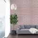 3D панель стінова самоклеюча Sticker Wall 70*70cm*5mm рожевий кирпич зі сріблом D (3DPanda-1501) - зображення 6