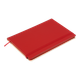 Блокнот діловий Buromax Touch Me А5 96 аркушів у лінію обкладинка зі штучної шкіри червоний (BM.295202-05) - зображення 2