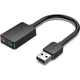 Звуковая плата VENTION Audio USB 2х3,5 мм jack 0.15m (CDYB0) - изображение 1