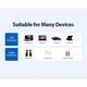 Звуковая карта USB AUX jack, TRRS Metal (OMTP-CTIA) Vention серая - изображение 4