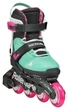 Ролики Rollerblade Microblade XT black-sea green (36.5-40) - зображення 4