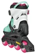 Ролики Rollerblade Microblade XT black-sea green (36.5-40) - зображення 5