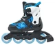 Ролики Rollerblade Microblade SL black-sky blue (36.5-40) - зображення 3