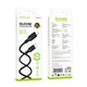 Міцний дата кабель Borofone BX113 Lenny Type-C to Lightning 27W (3m) Black - зображення 5
