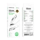Дата кабель Borofone BX114 Structure USB to Type-C 3A (1m) White - зображення 5
