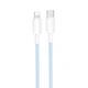 Дата кабель Borofone BX117 Source Type-C to Lightning 27W (1m) Blue - зображення 1