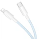 Дата кабель Borofone BX117 Source Type-C to Lightning 27W (1m) Blue - зображення 2
