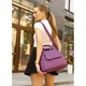 Жіноча спортивна сумка Sambag Vogue BKS фіолетова - зображення 2